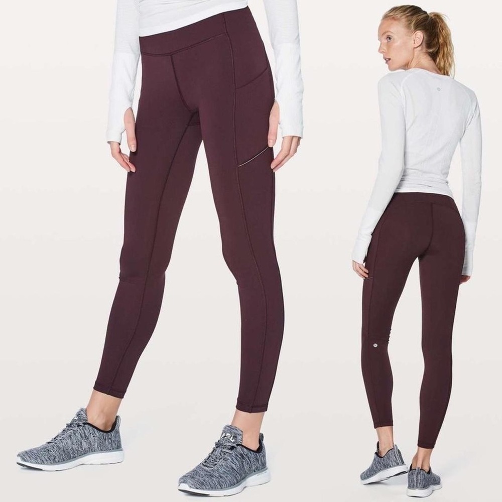 Lululemon Speed Up Tight Full-On Luxtreme Brushed Leggings